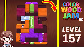 Color Wood Jam Level 157: Color Wood Jam Level 157
