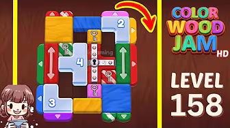 Color Wood Jam Level 158: Color Wood Jam Level 158