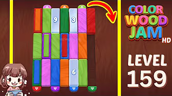 Color Wood Jam Level 159: Color Wood Jam Level 159
