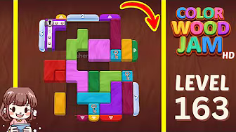Color Wood Jam Level 163: Color Wood Jam Level 163
