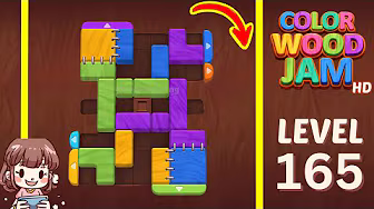 Color Wood Jam Level 165: Color Wood Jam Level 165