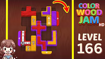 Color Wood Jam Level 166: Color Wood Jam Level 166