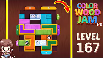 Color Wood Jam Level 167: Color Wood Jam Level 167