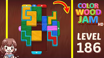 Color Wood Jam Level 186: Color Wood Jam Level 186