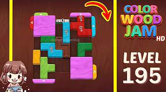 Color Wood Jam Level 195: Color Wood Jam Level 195
