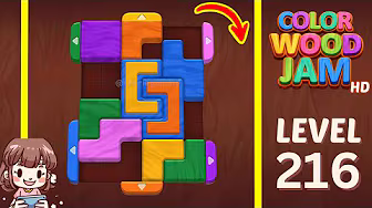 Color Wood Jam Level 216: Color Wood Jam Level 216