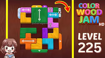 Color Wood Jam Level 225: Color Wood Jam Level 225