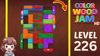 Color Wood Jam Level 226: Color Wood Jam Level 226