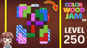 Color Wood Jam Level 250: Color Wood Jam Level 250