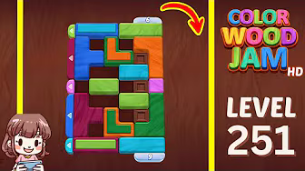 Color Wood Jam Level 251: Color Wood Jam Level 251
