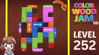 Color Wood Jam Level 252: Color Wood Jam Level 252