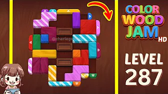 Color Wood Jam Level 287: Color Wood Jam Level 287