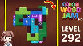 Color Wood Jam Level 292: Color Wood Jam Level 292