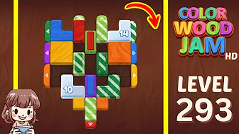 Color Wood Jam Level 293: Color Wood Jam Level 293