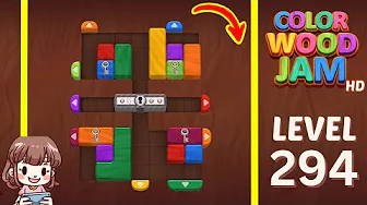 Color Wood Jam Level 294: Color Wood Jam Level 294