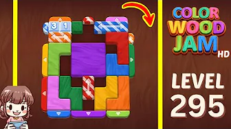 Color Wood Jam Level 295: Color Wood Jam Level 295