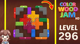 Color Wood Jam Level 296: Color Wood Jam Level 296