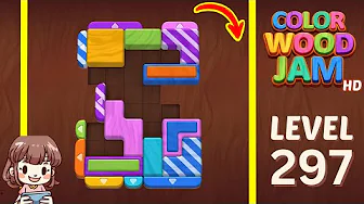 Color Wood Jam Level 297: Color Wood Jam Level 297