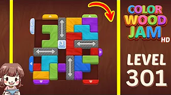 Color Wood Jam Level 301: Color Wood Jam Level 301