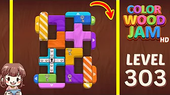 Color Wood Jam Level 303: Color Wood Jam Level 303