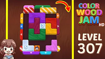 Color Wood Jam Level 307: Color Wood Jam Level 307