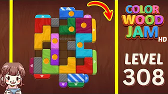 Color Wood Jam Level 308: Color Wood Jam Level 308
