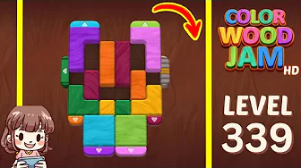 Color Wood Jam Level 339: Color Wood Jam Level 339