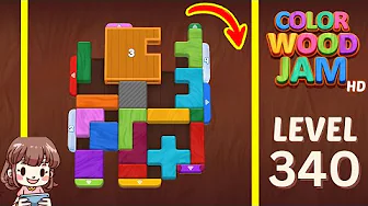 Color Wood Jam Level 340: Color Wood Jam Level 340