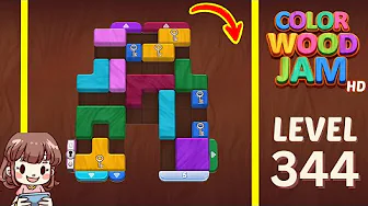 Color Wood Jam Level 344: Color Wood Jam Level 344