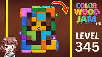Color Wood Jam Level 345: Color Wood Jam Level 345