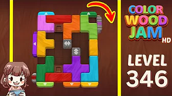 Color Wood Jam Level 346: Color Wood Jam Level 346