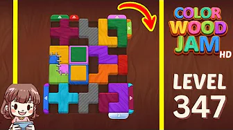 Color Wood Jam Level 347: Color Wood Jam Level 347