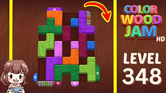Color Wood Jam Level 348: Color Wood Jam Level 348