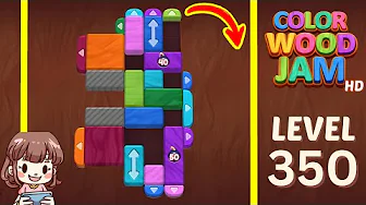 Color Wood Jam Level 350: Color Wood Jam Level 350
