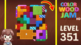Color Wood Jam Level 351: Color Wood Jam Level 351