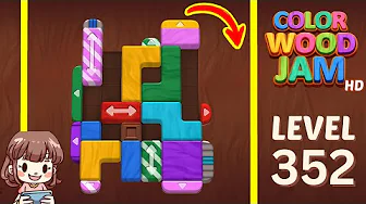 Color Wood Jam Level 352: Color Wood Jam Level 352