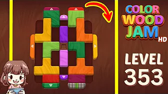 Color Wood Jam Level 353: Color Wood Jam Level 353