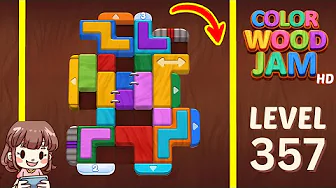 Color Wood Jam Level 357: Color Wood Jam Level 357