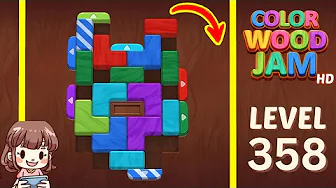 Color Wood Jam Level 358: Color Wood Jam Level 358