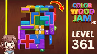 Color Wood Jam Level 361: Color Wood Jam Level 361
