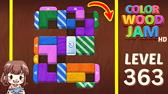 Color Wood Jam Level 363: Color Wood Jam Level 363