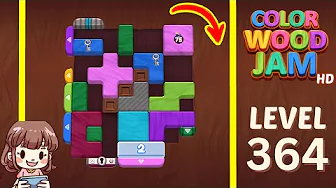 Color Wood Jam Level 364: Color Wood Jam Level 364