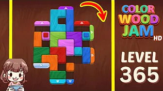 Color Wood Jam Level 365: Color Wood Jam Level 365