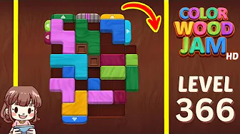 Color Wood Jam Level 366: Color Wood Jam Level 366