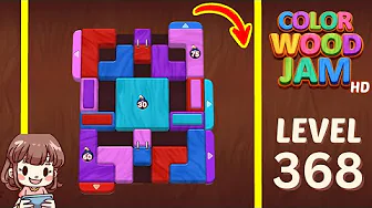 Color Wood Jam Level 368: Color Wood Jam Level 368