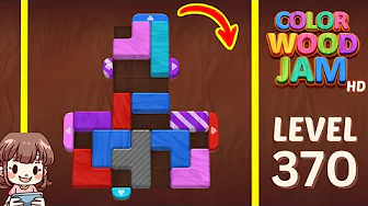 Color Wood Jam Level 370: Color Wood Jam Level 370