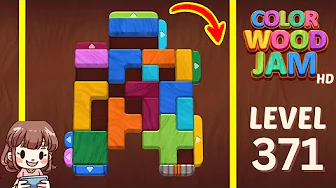 Color Wood Jam Level 371: Color Wood Jam Level 371