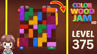 Color Wood Jam Level 375: Color Wood Jam Level 375