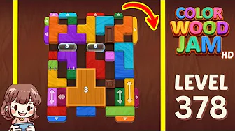 Color Wood Jam Level 378: Color Wood Jam Level 378