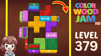 Color Wood Jam Level 379: Color Wood Jam Level 379
